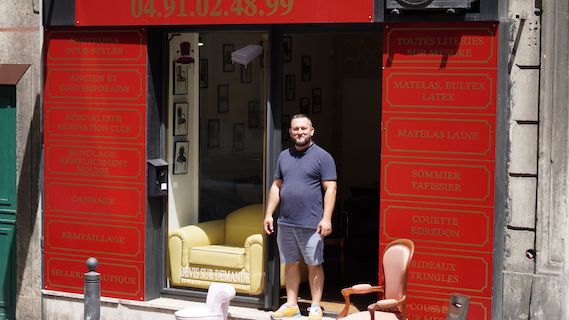 Sébastien atelier tapisserie d'ameublement et matelasserie à Marseille 6e et 8e
